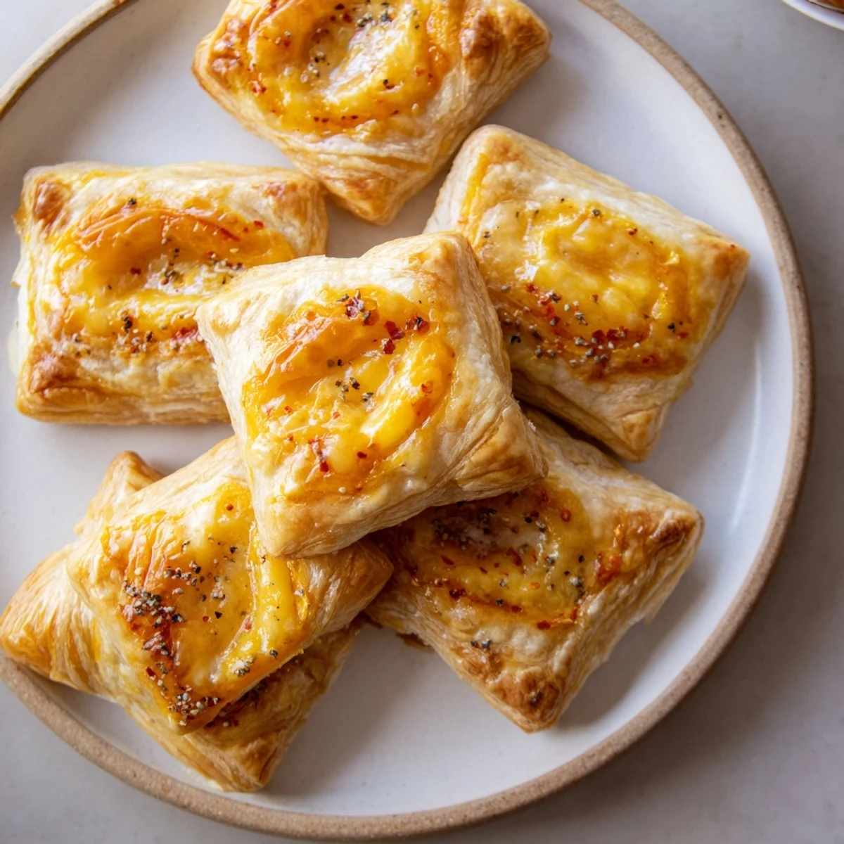 Cheese and Spice Puff Bites