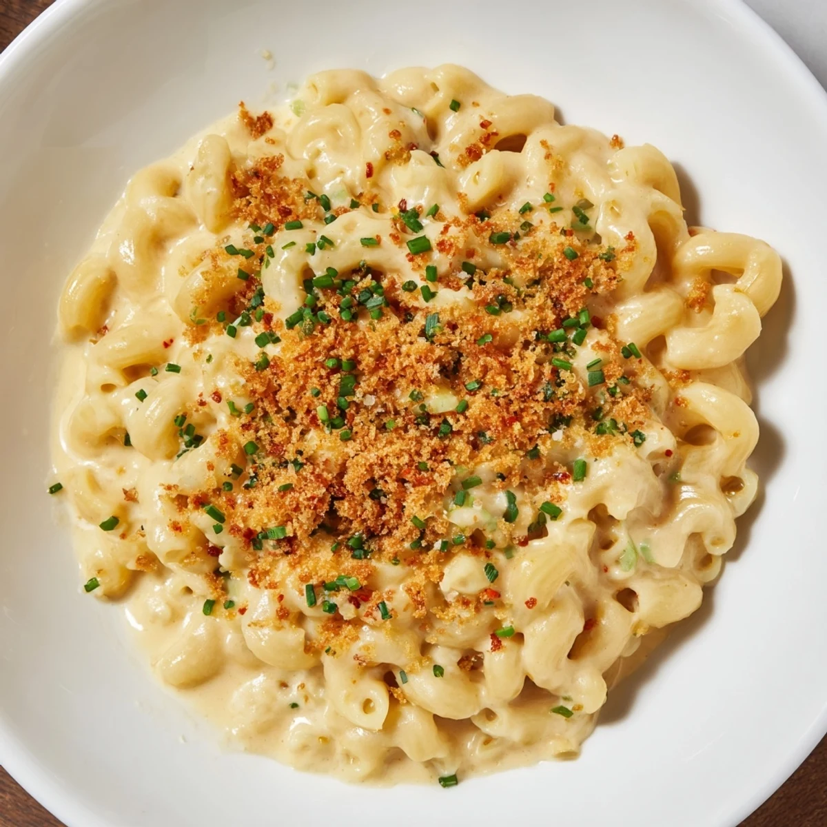 Golden Creamy Mac and Cheese