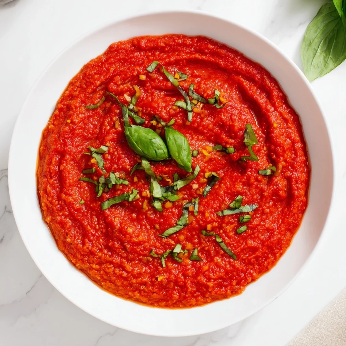 Enjoy a steaming bowl of pasta with rich, homemade Veggie-Loaded Tomato Pasta Sauce, perfect for dinner.