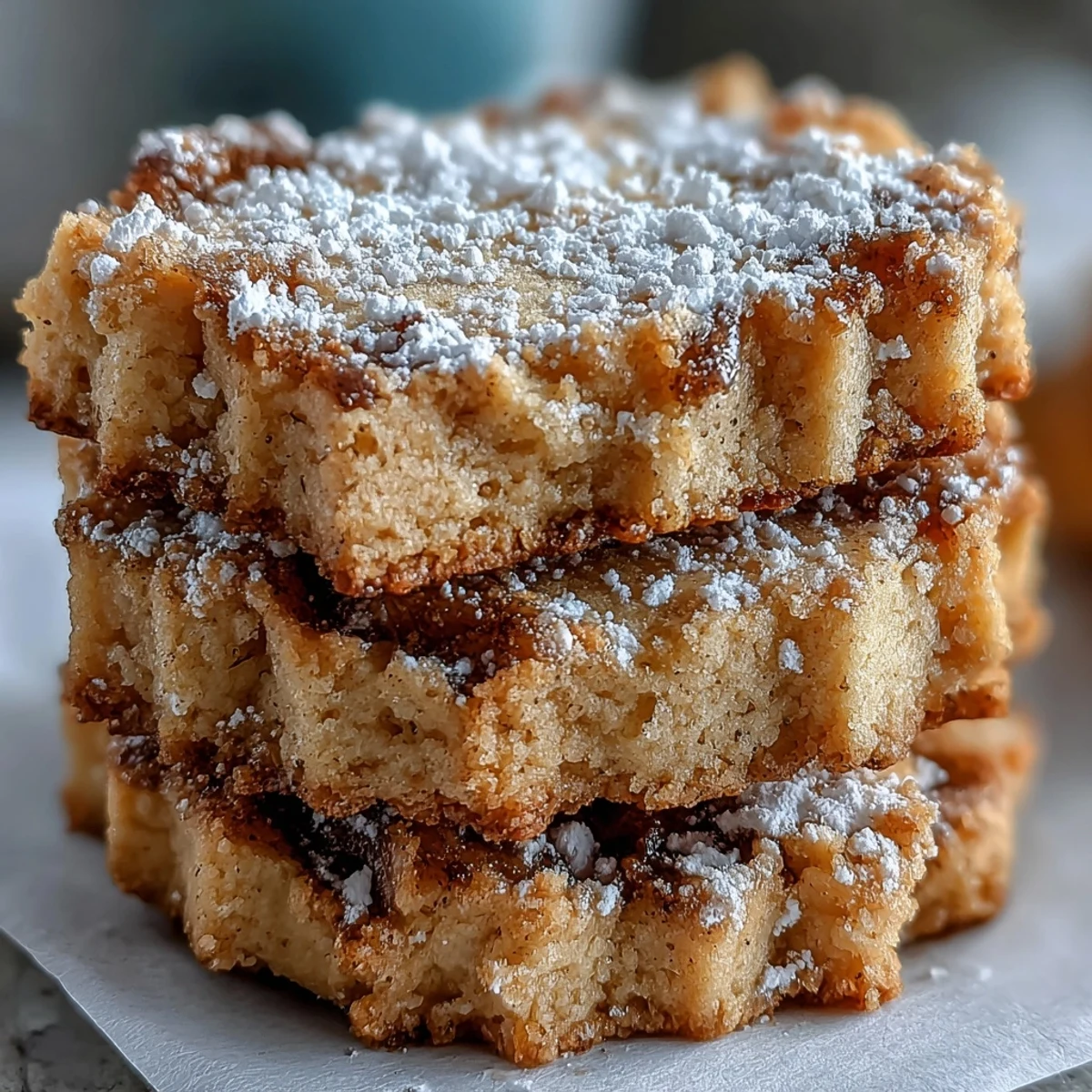 Melt-in-your-mouth Hojicha Shortbread rounds with buttery edges on a rustic wooden serving board.