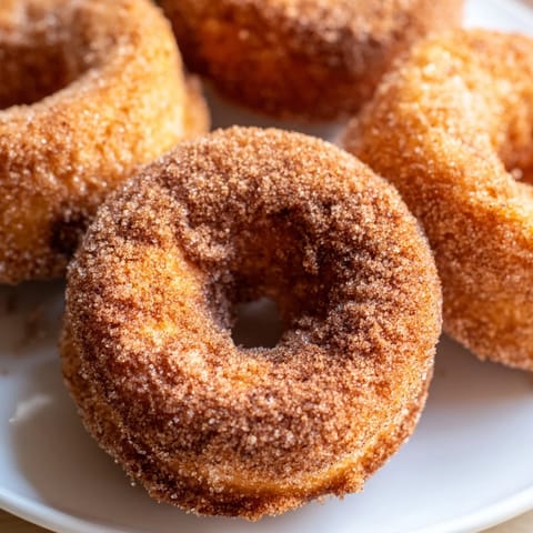 Cinnamon Sugar Baked Donuts