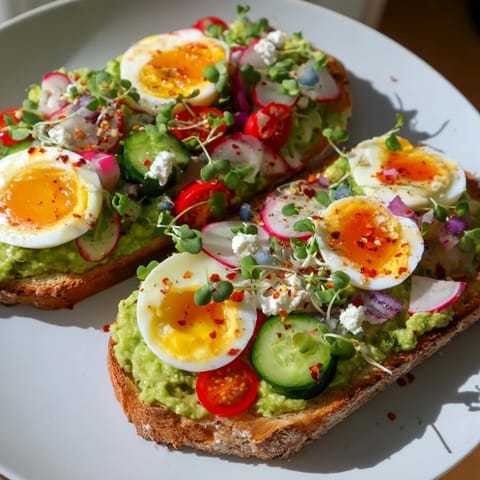 Loaded Avocado Toast Twist