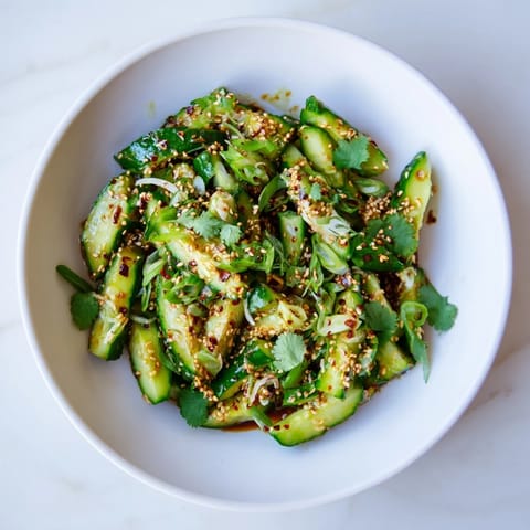 Chinese Spicy Smashed Cucumber