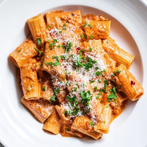 Gigi Hadid Spicy Rigatoni