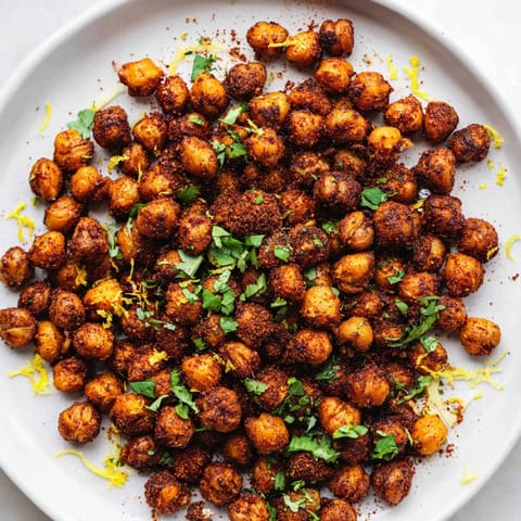 Harissa Chickpea Roast