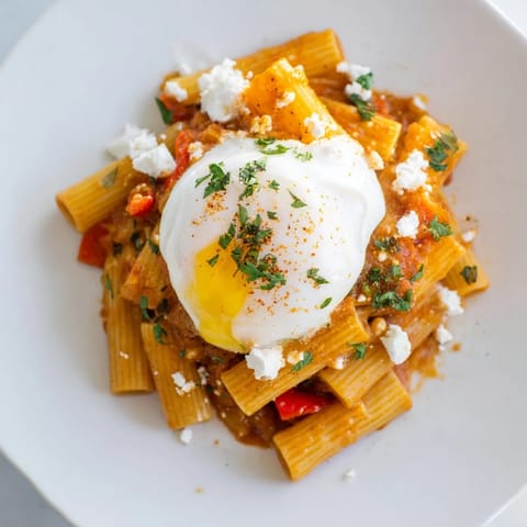 Shakshuka Baked Pasta Dish