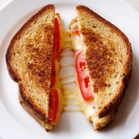 Pepper Jack & Tomato Grilled Cheese