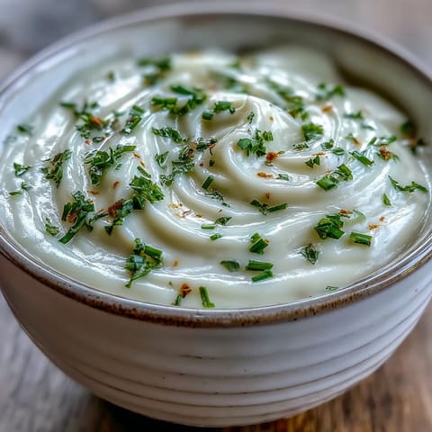 A bowl of Creamy Celery Root Bisque served with a side of crusty artisan bread for dipping.