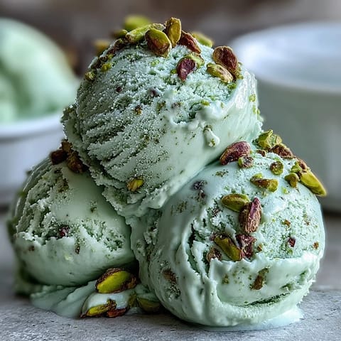 Pistachio Gelato Creamy Nutty