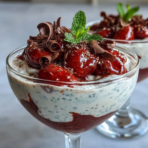 Strawberry Yogurt Chia Pudding