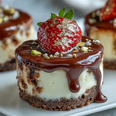 Dubai Chocolate Strawberry Cups