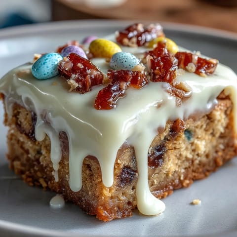 Cadbury Egg Blondies Delight