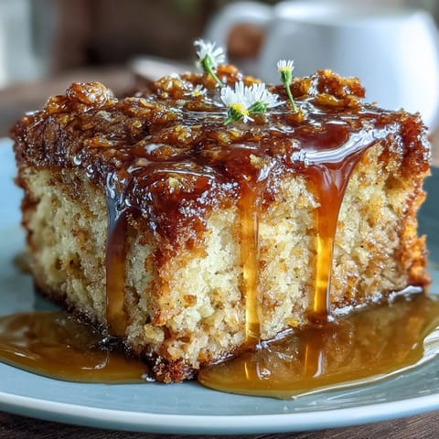 Dandelion Honey Cake Lemon