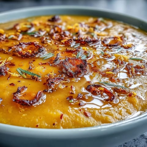 Vibrant Turmeric Lemon Lentil Soup, a golden, comforting bowl ready to nourish.