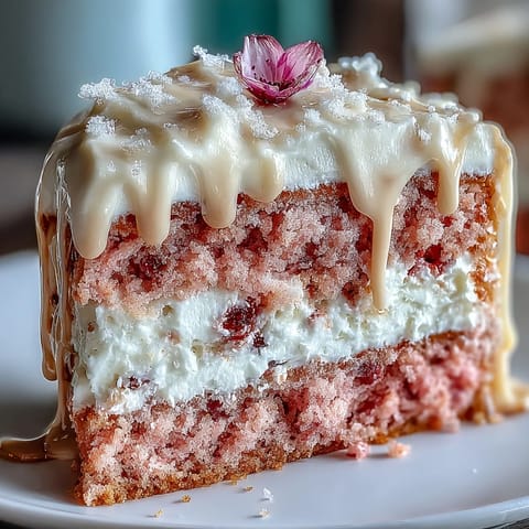 Bridal Shower Rosé Velvet Cake: delicate pink layers topped with creamy frosting and gold.