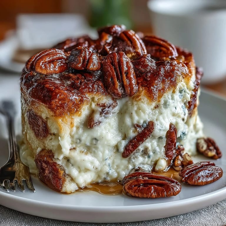 Elegant sweet potato soufflé with airy texture and cinnamon-spiced candied pecan crust, perfect for holiday feasts.