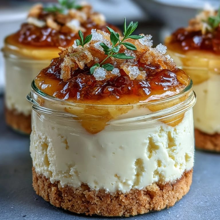 Bright and refreshing Limoncello Cheesecake Jars layered with mascarpone cheesecake and zesty lemon curd, perfect for summer entertaining.  