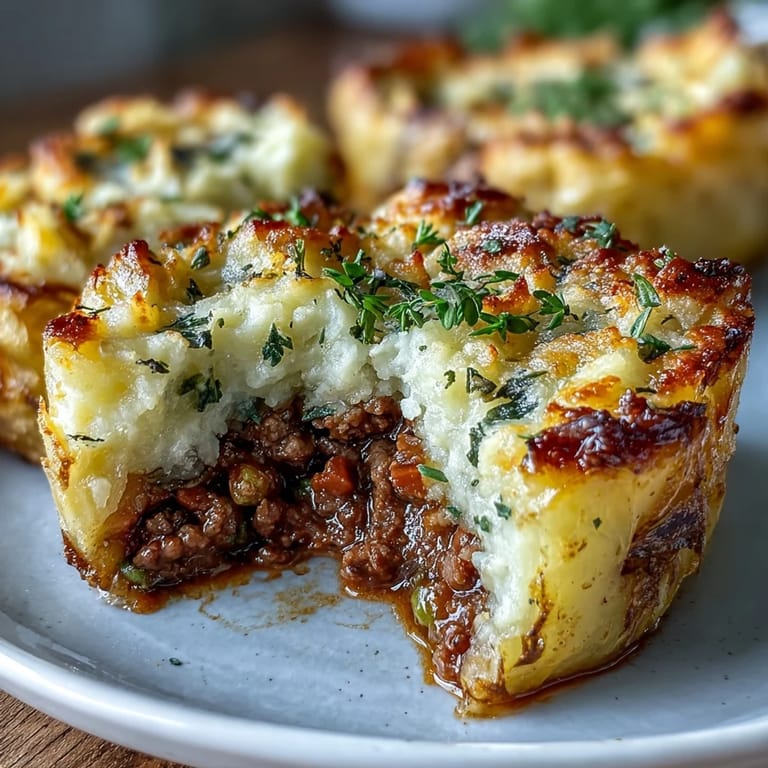 Comforting Shepherds Pie Stuffed Baked Potatoes with tender beef, peas, carrots, and fluffy mashed potato topping.