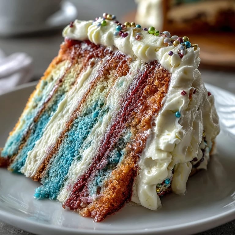 Elegant ombre layer cake featuring graduated shades of blue, perfect for graduation celebrations