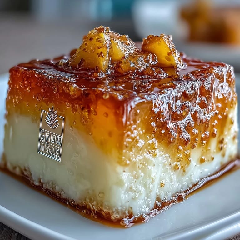 Dainty vegan mango agar-agar jelly cubes, a tropical delight.